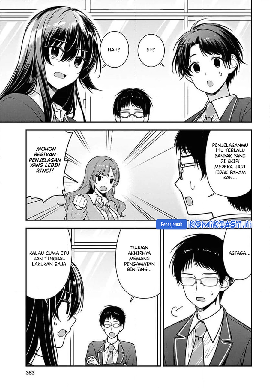 Tonari no Seki no Yankee Shimizu-san ga Kami o Kuroku Sometekita Chapter 10 Gambar 17