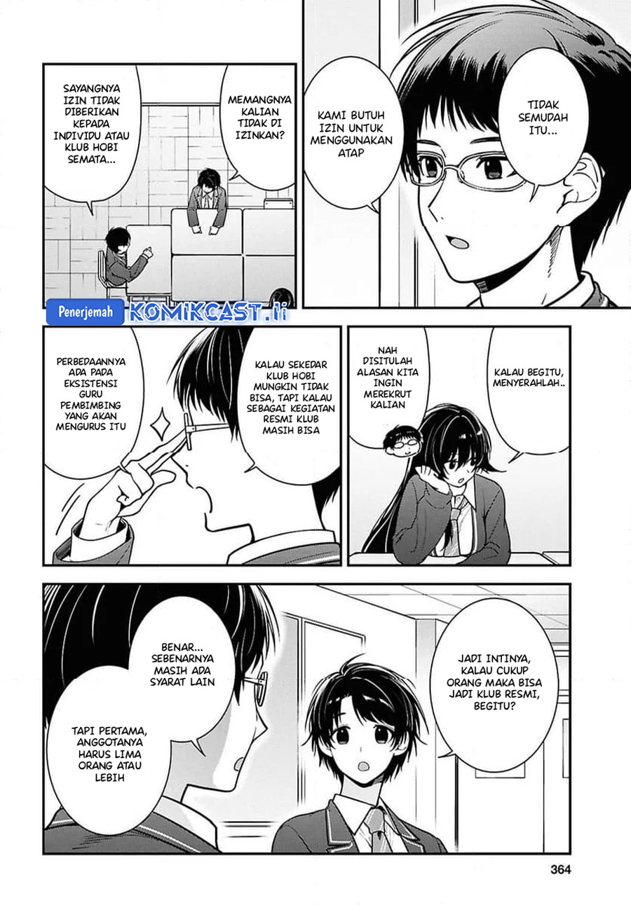 Tonari no Seki no Yankee Shimizu-san ga Kami o Kuroku Sometekita Chapter 10 Gambar 18