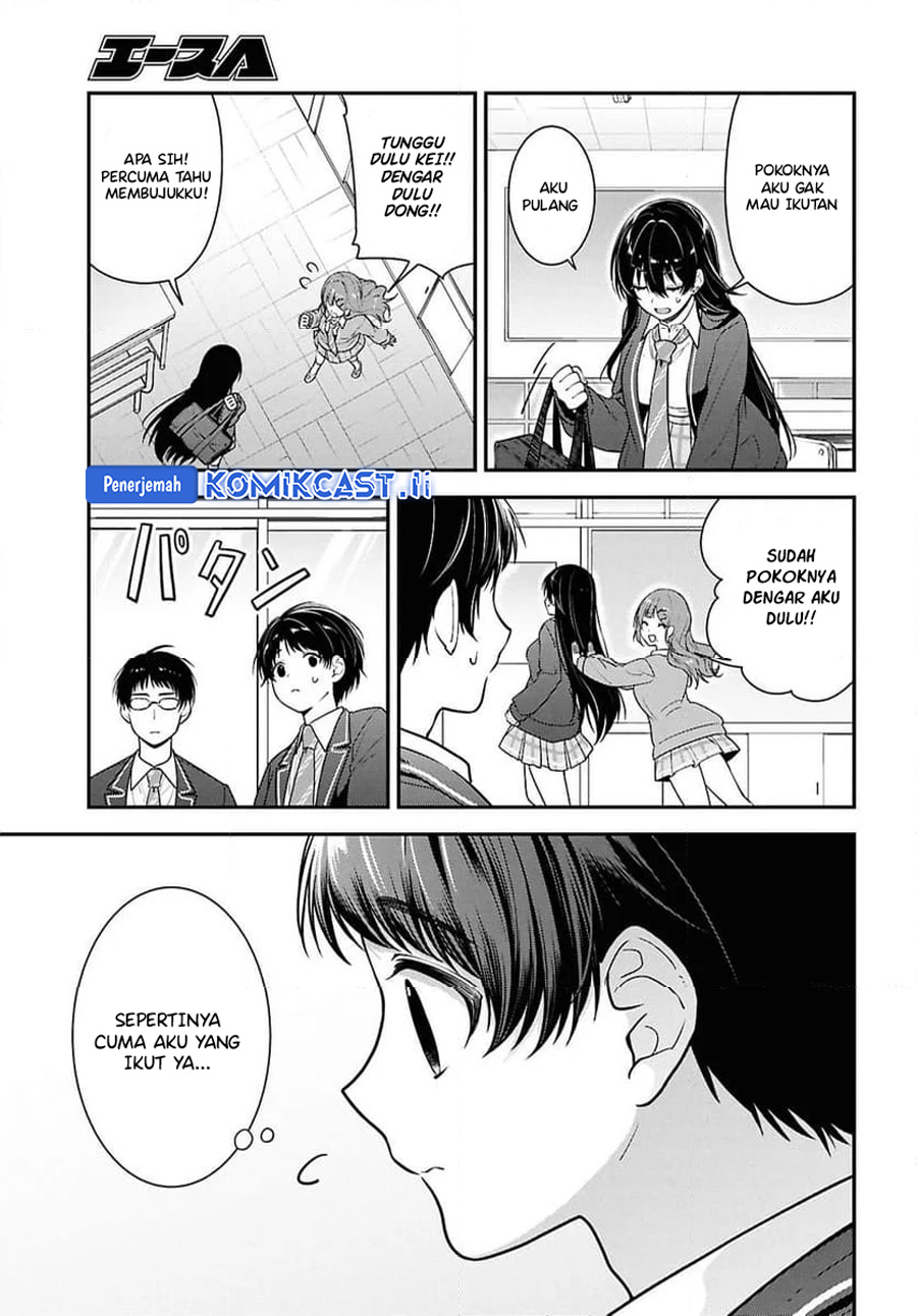 Tonari no Seki no Yankee Shimizu-san ga Kami o Kuroku Sometekita Chapter 10 Gambar 21