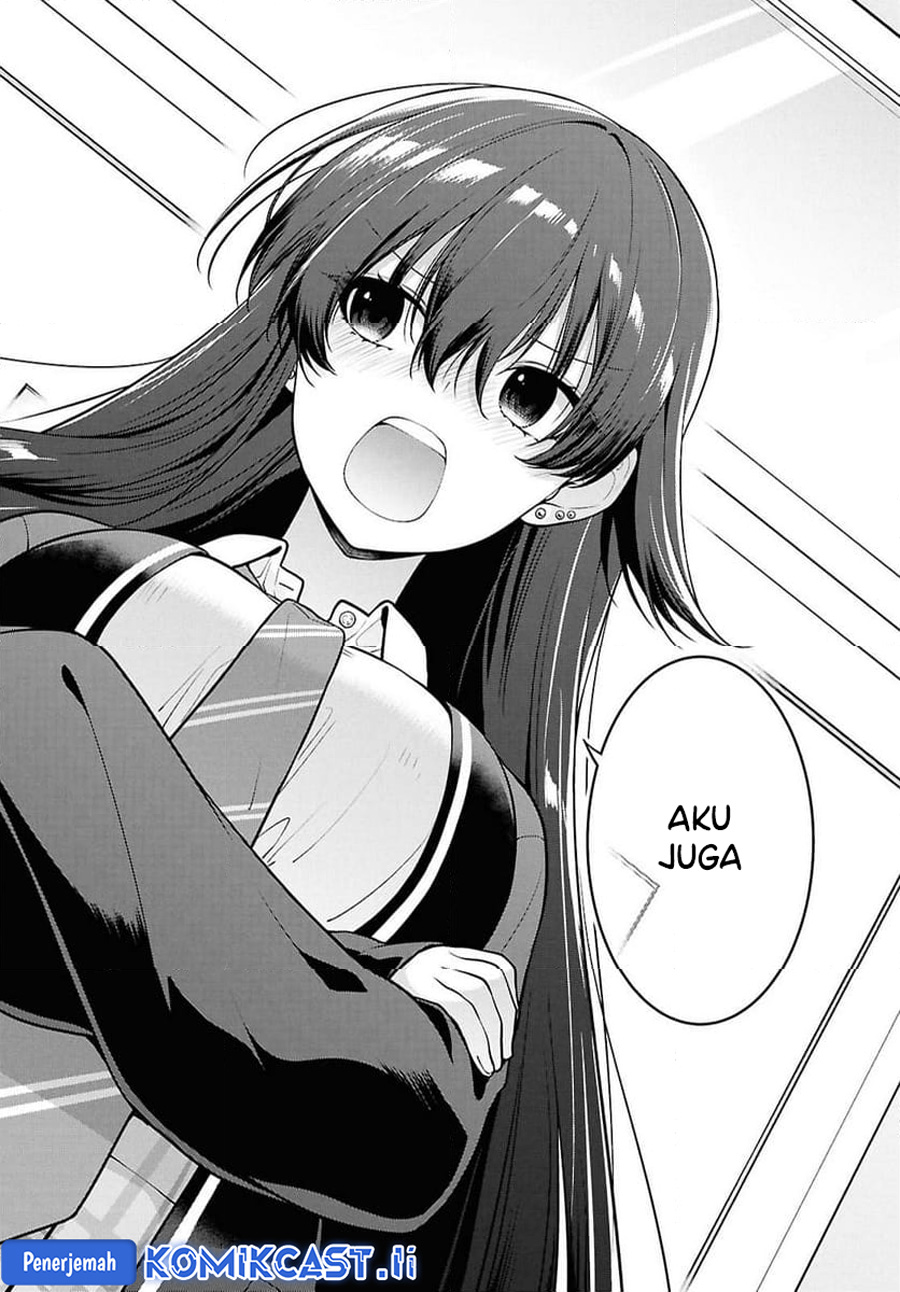 Tonari no Seki no Yankee Shimizu-san ga Kami o Kuroku Sometekita Chapter 10 Gambar 28