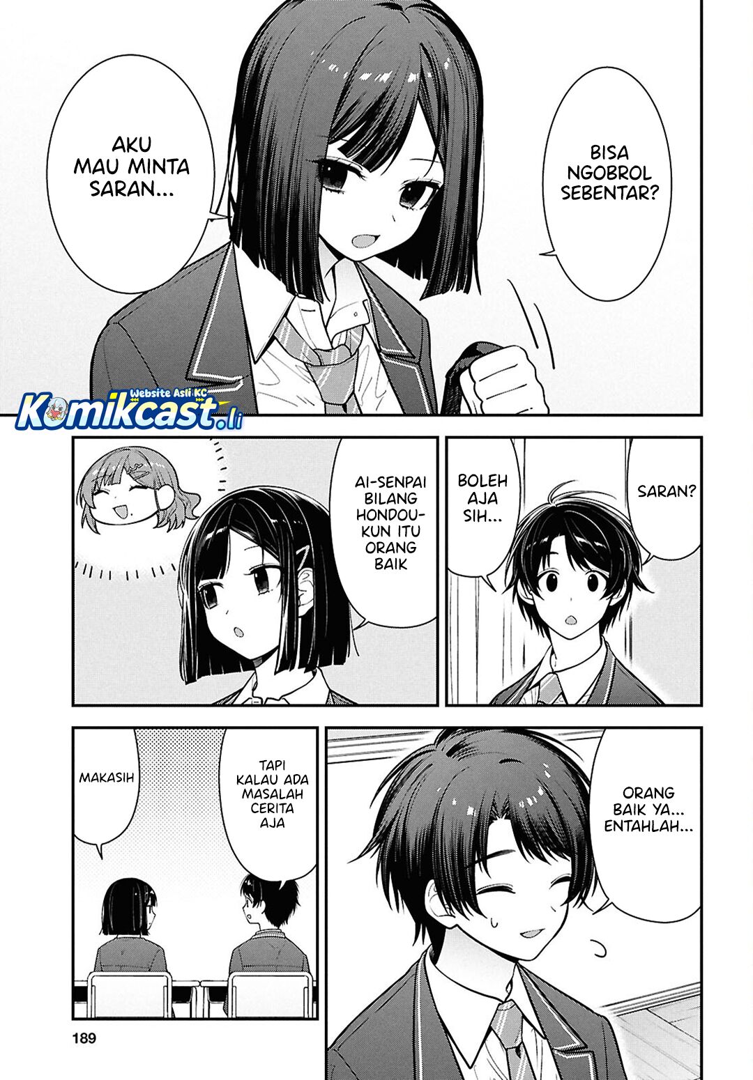 Tonari no Seki no Yankee Shimizu-san ga Kami o Kuroku Sometekita Chapter 11 Gambar 8