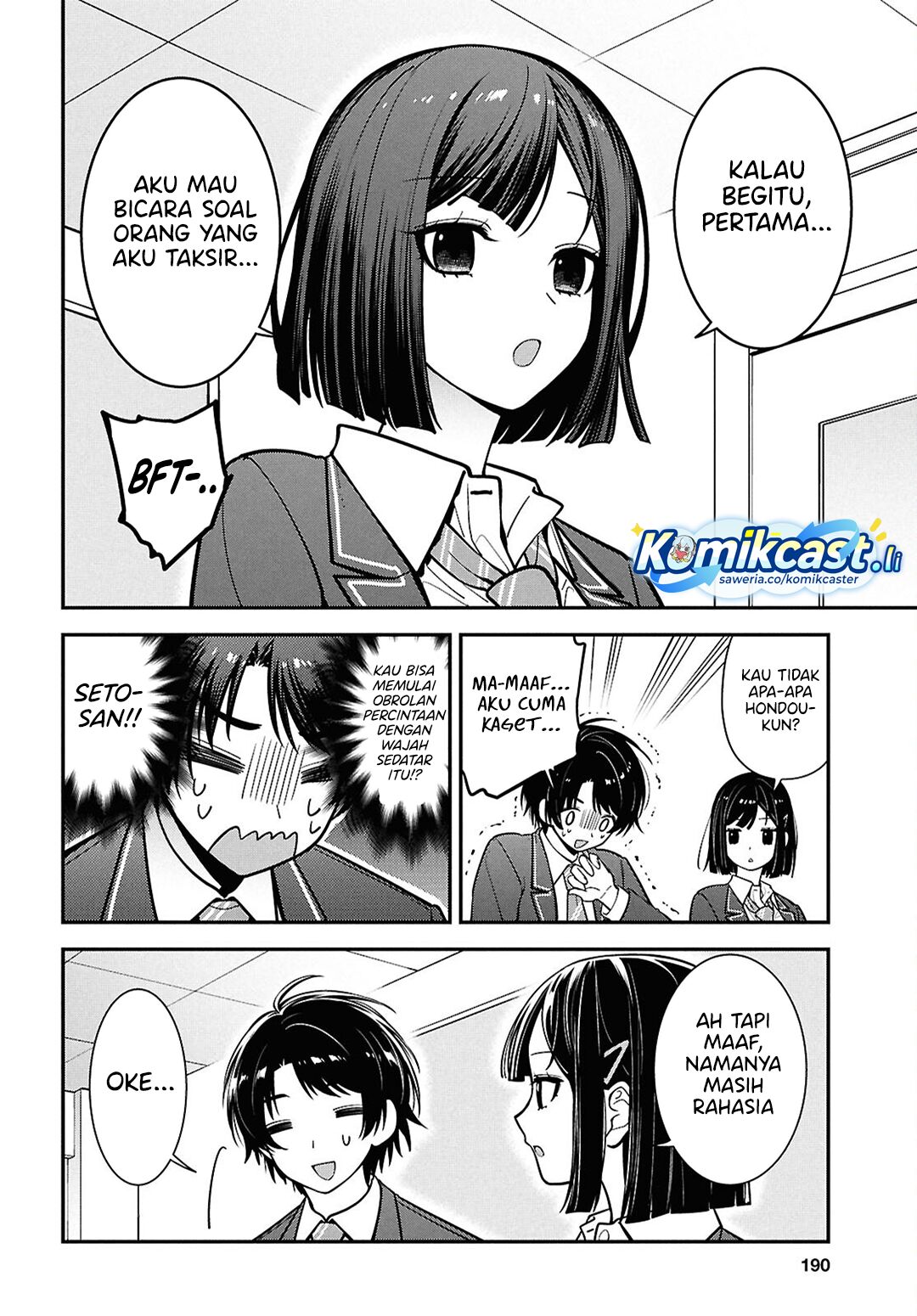 Tonari no Seki no Yankee Shimizu-san ga Kami o Kuroku Sometekita Chapter 11 Gambar 9