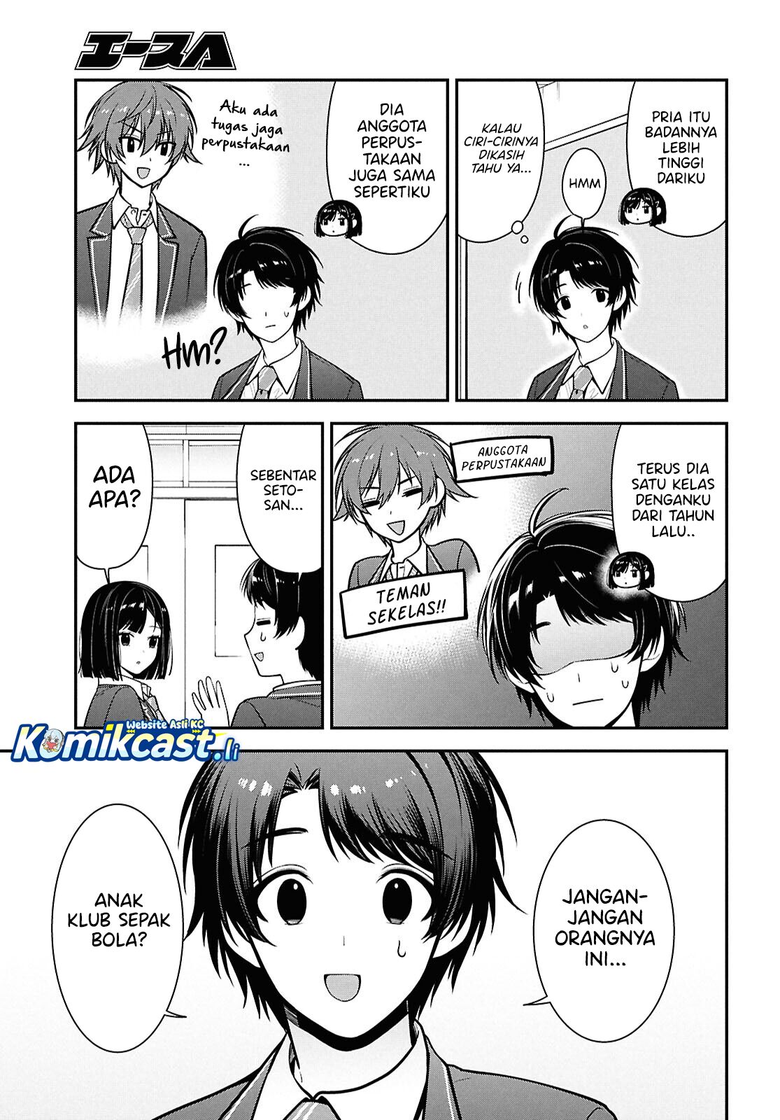 Tonari no Seki no Yankee Shimizu-san ga Kami o Kuroku Sometekita Chapter 11 Gambar 10
