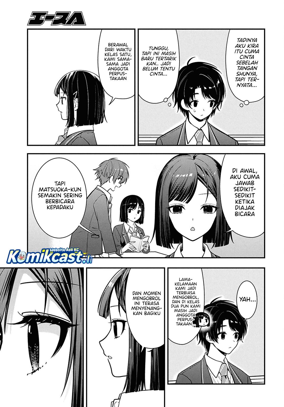Tonari no Seki no Yankee Shimizu-san ga Kami o Kuroku Sometekita Chapter 11 Gambar 12