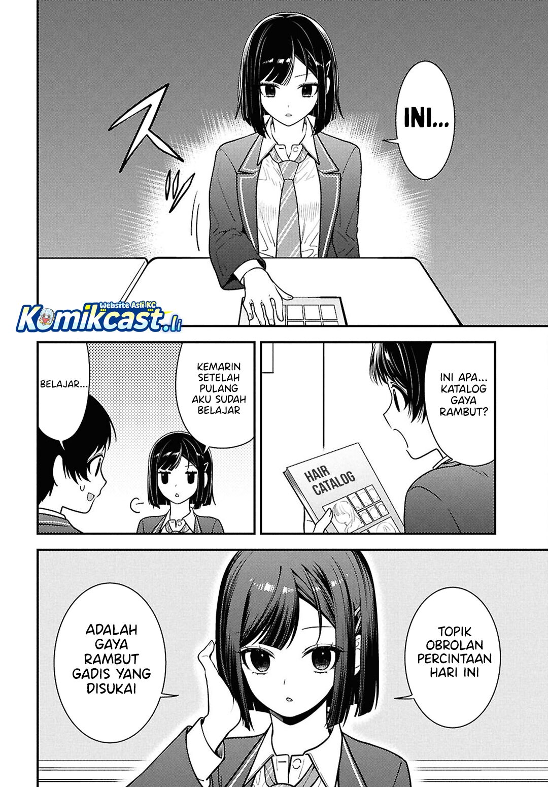Tonari no Seki no Yankee Shimizu-san ga Kami o Kuroku Sometekita Chapter 11 Gambar 17