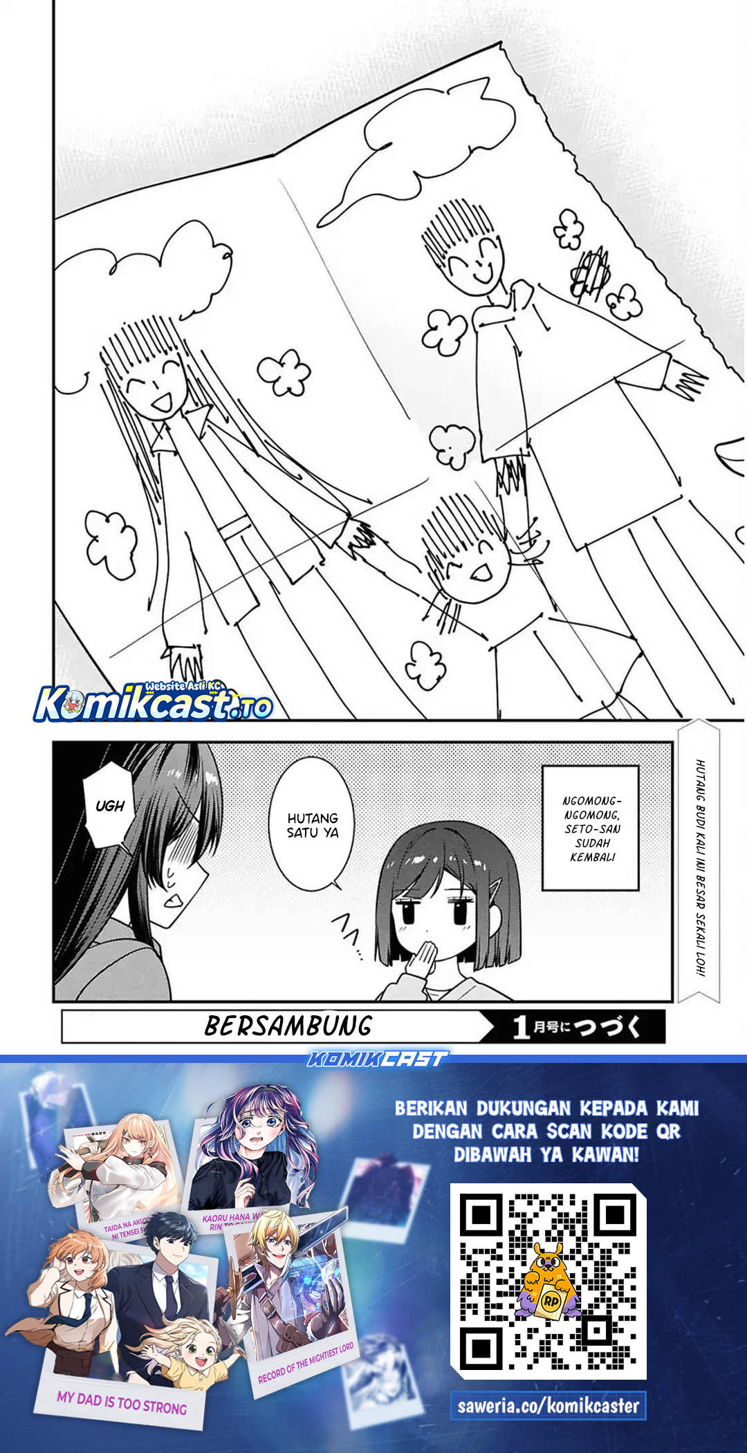 Tonari no Seki no Yankee Shimizu-san ga Kami o Kuroku Sometekita Chapter 13 Gambar 34