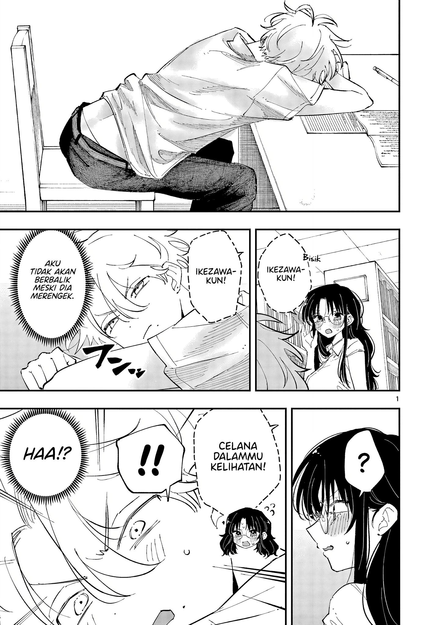 Tonari no Seki no Yatsu ga Souiu Me de Mitekuru Chapter 37 Gambar 1