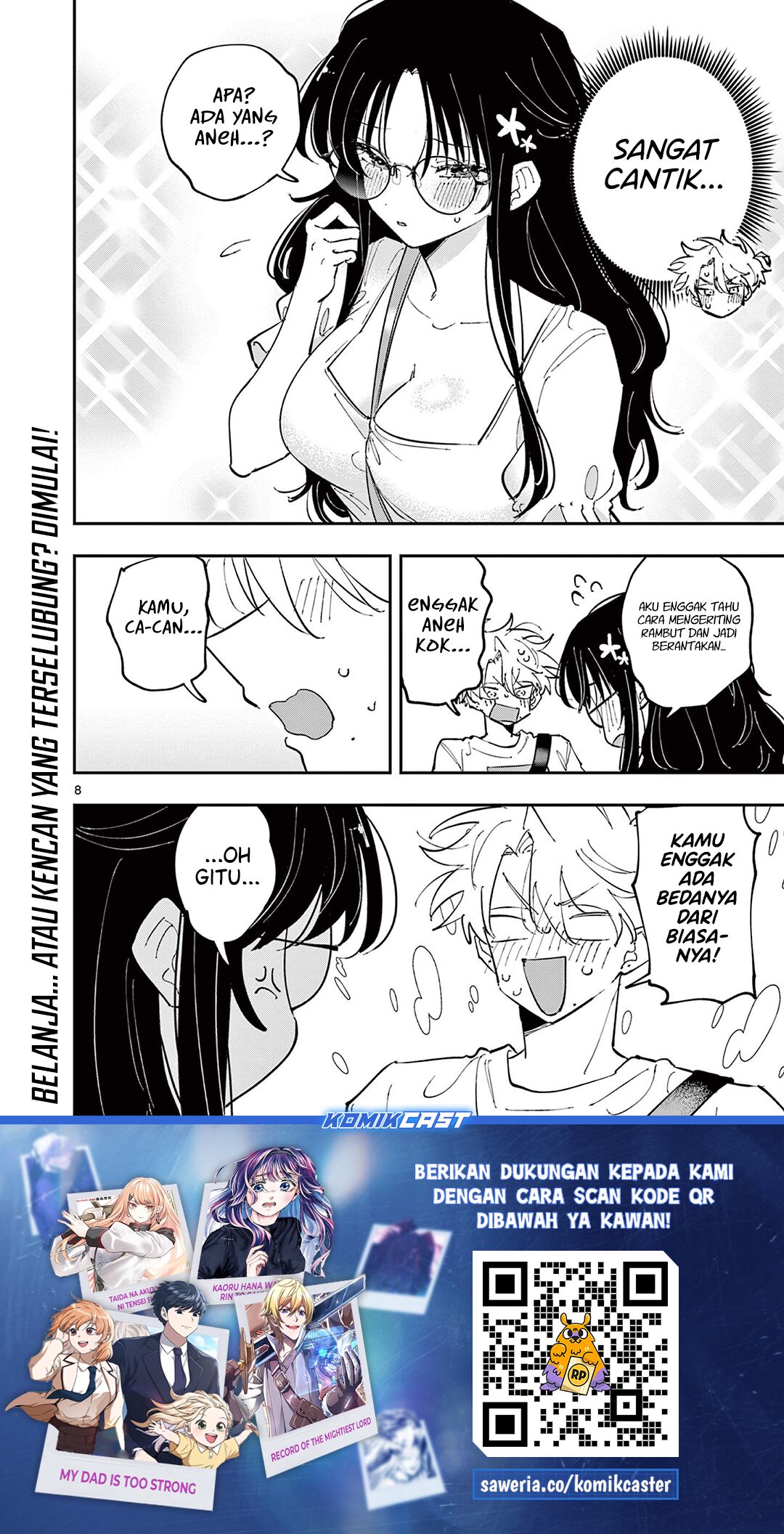 Tonari no Seki no Yatsu ga Souiu Me de Mitekuru Chapter 61 Gambar 9