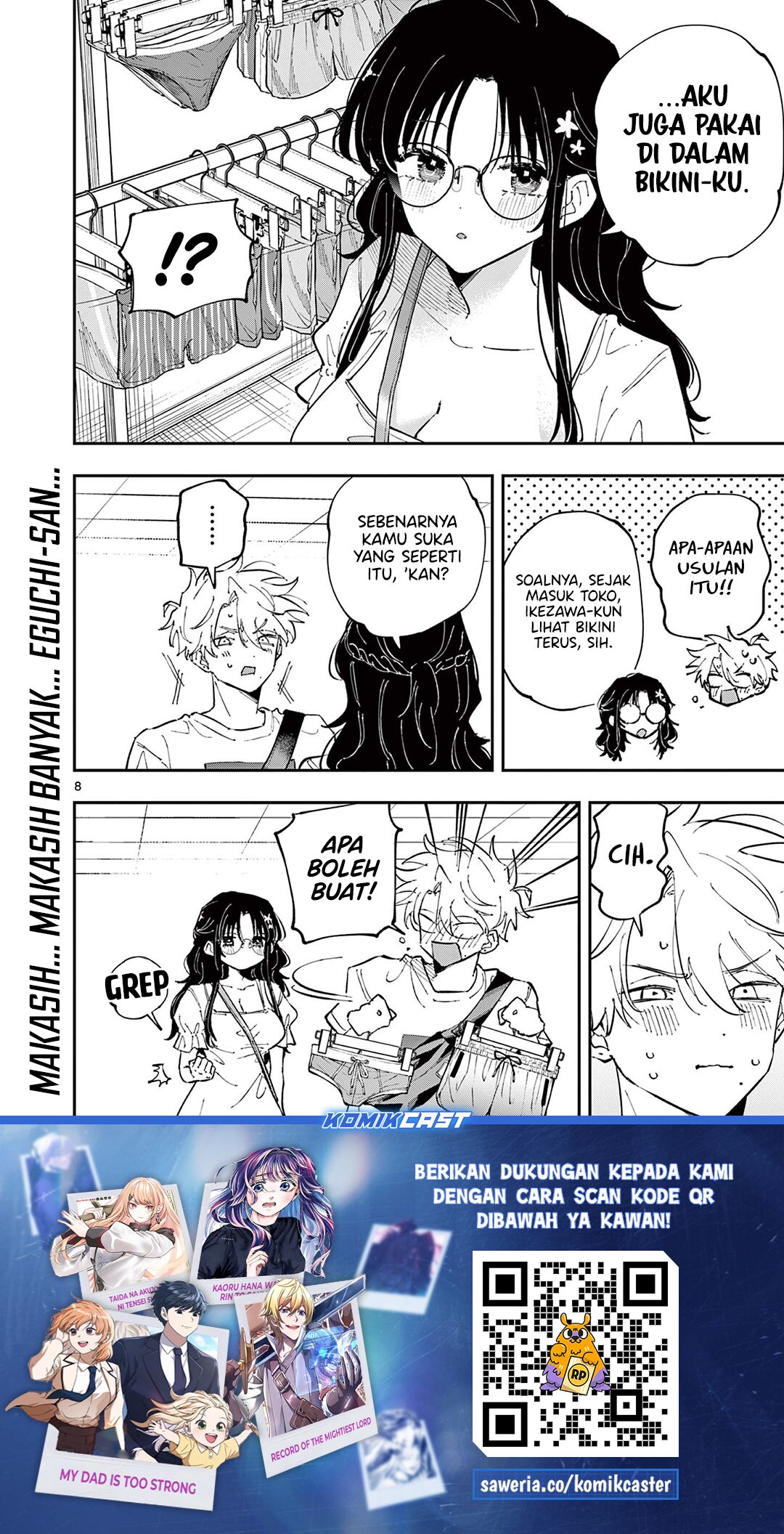 Tonari no Seki no Yatsu ga Souiu Me de Mitekuru Chapter 63 Gambar 9