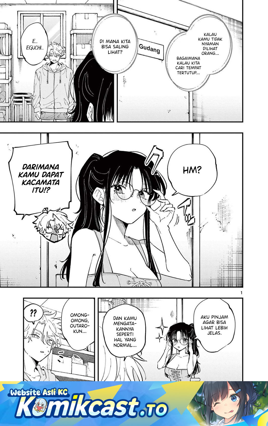 Tonari no Seki no Yatsu ga Souiu Me de Mitekuru Chapter 69 Gambar 2