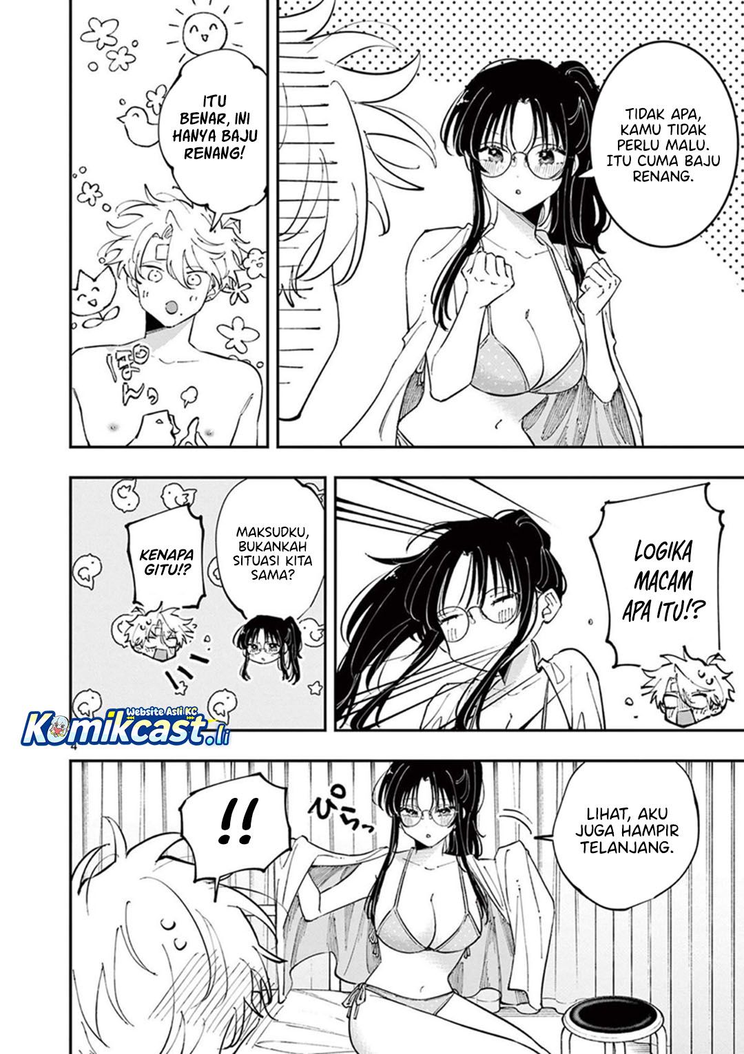 Tonari no Seki no Yatsu ga Souiu Me de Mitekuru Chapter 74 Gambar 5