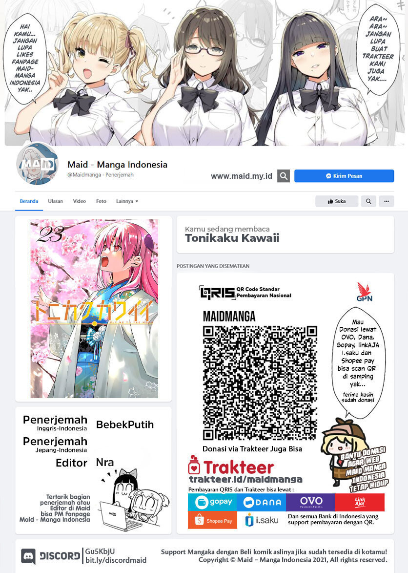 Tonikaku Kawaii Chapter 190 Gambar 2