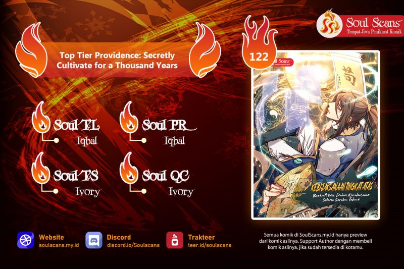 Top Tier Providence: Secretly Cultivate for a Thousand Years Chapter 122 Gambar 1