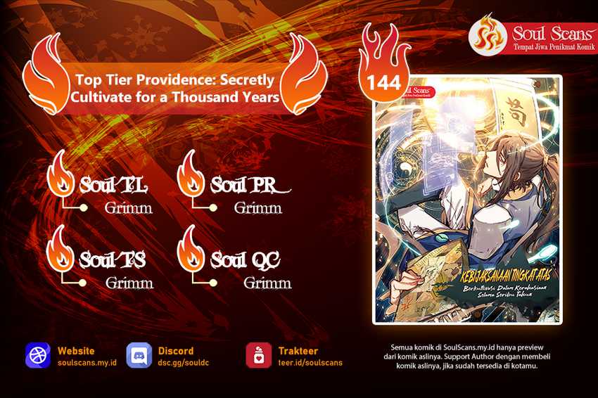 Top Tier Providence: Secretly Cultivate for a Thousand Years Chapter 144 Gambar 1