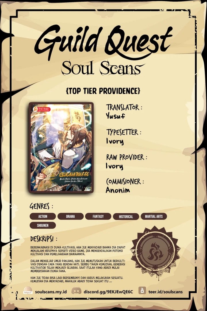 Top Tier Providence: Secretly Cultivate for a Thousand Years Chapter 162 Gambar 1