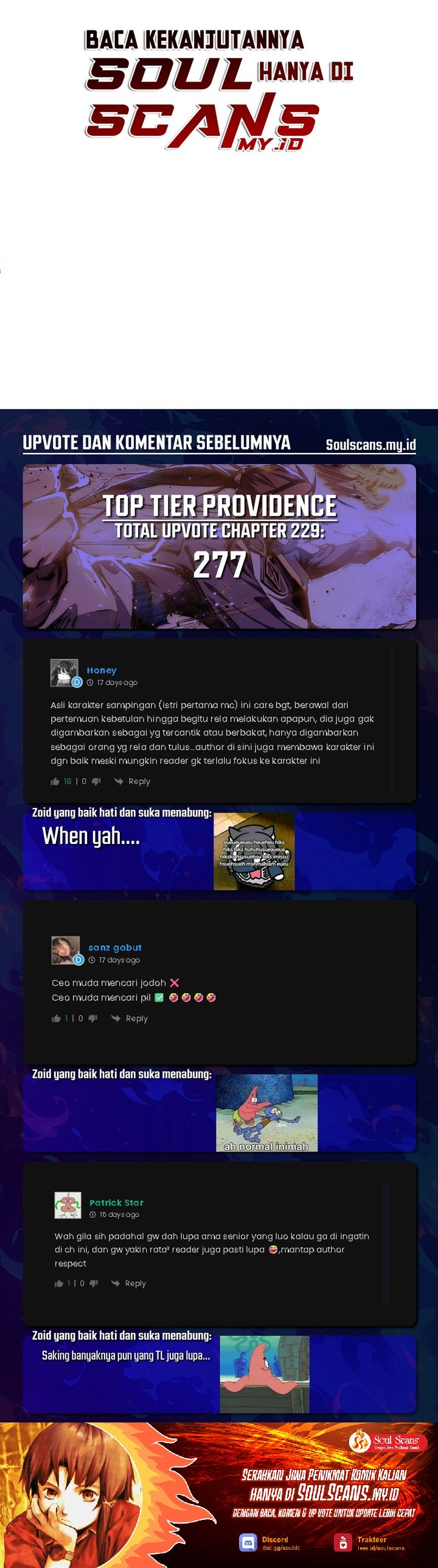 Top Tier Providence: Secretly Cultivate for a Thousand Years Chapter 231 Gambar 22