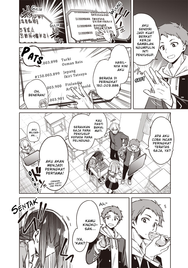 Toukyou KINOKO: Sekai Ranking 1-i no Komyu-ryoku Saijaku JK Chapter 01 Gambar 4