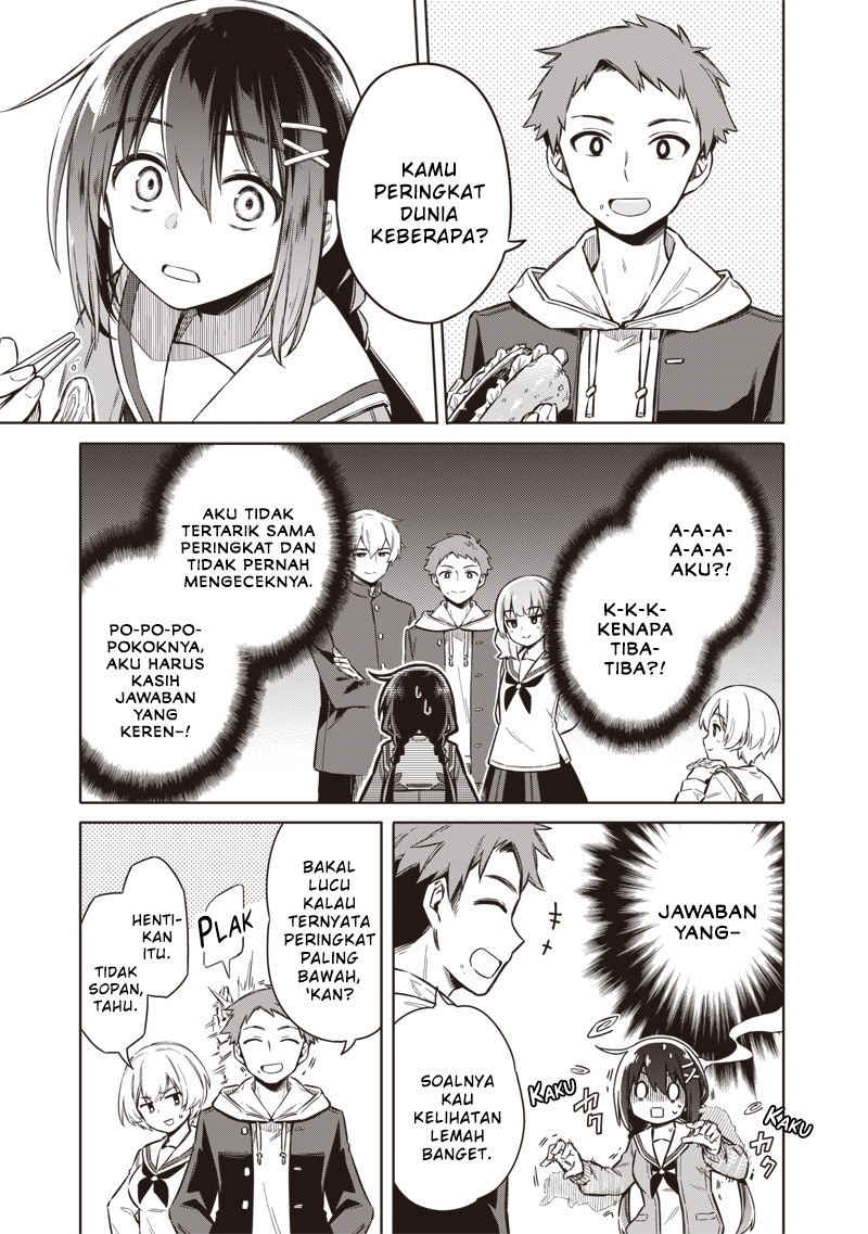 Toukyou KINOKO: Sekai Ranking 1-i no Komyu-ryoku Saijaku JK Chapter 01 Gambar 5