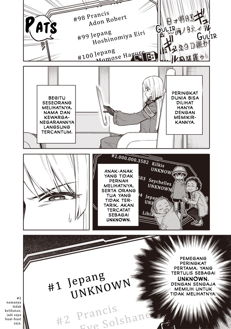 Toukyou KINOKO: Sekai Ranking 1-i no Komyu-ryoku Saijaku JK Chapter 01 Gambar 27