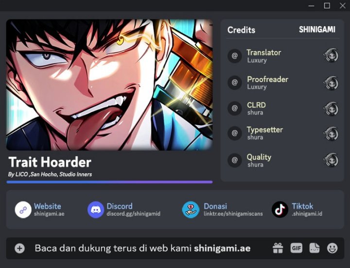 Trait Hoarder Chapter 32 Gambar 1