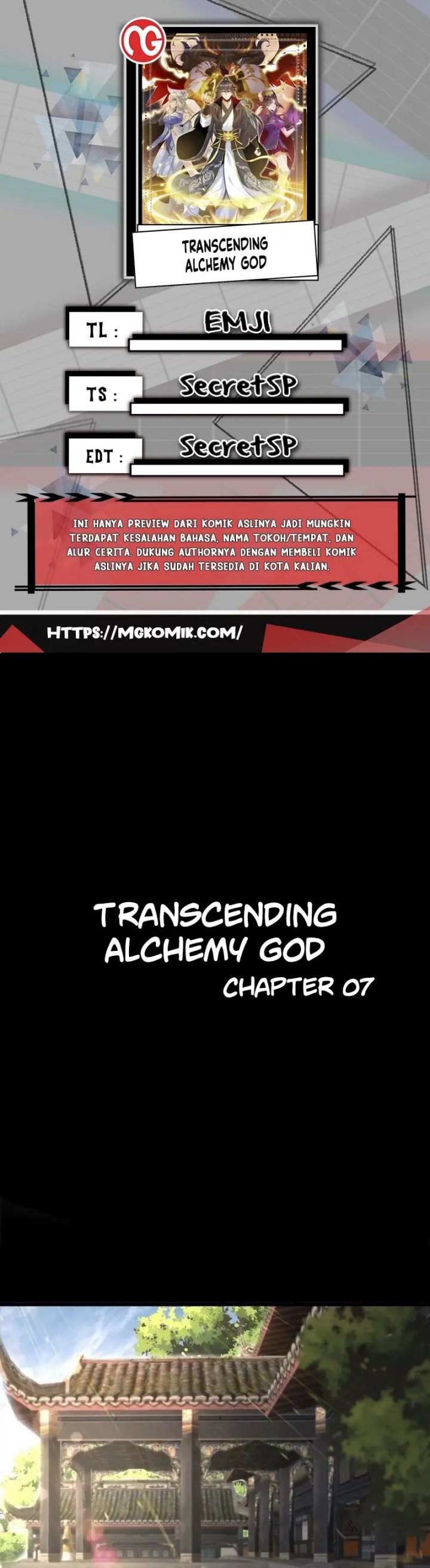 Transcending Alchemy God Chapter 07 Gambar 1