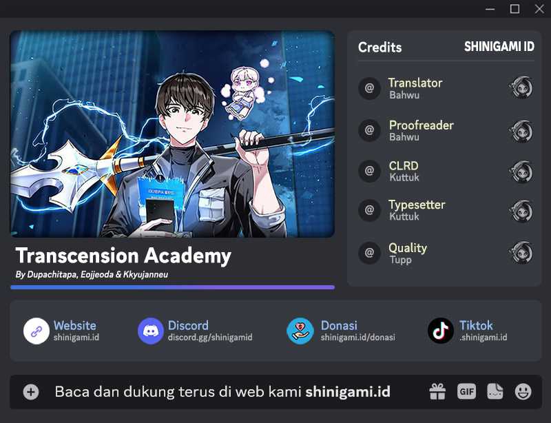 Transcension Academy Chapter 86 Gambar 1