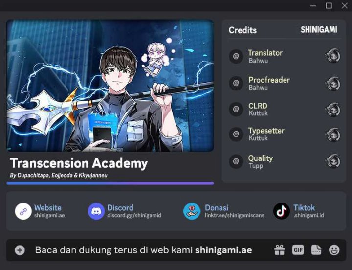 Transcension Academy Chapter 89 Gambar 1