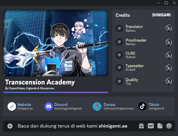 Transcension Academy Chapter 102 Gambar 1