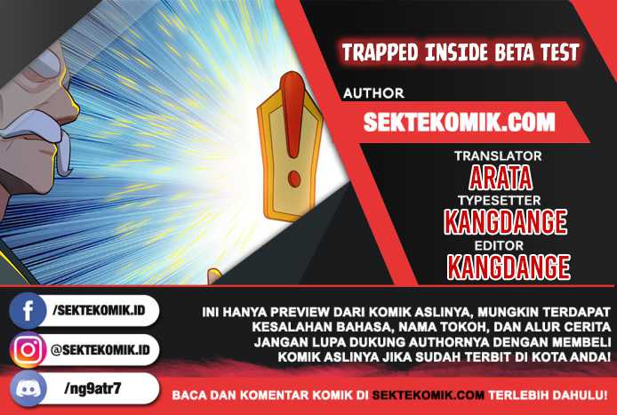 Trapped Inside the Beta Test World for 1000 Years Chapter 03 Gambar 1