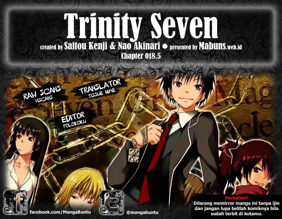 Trinity Seven Chapter 18.5 Gambar 1