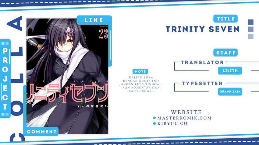 Trinity Seven Chapter 86 Gambar 1