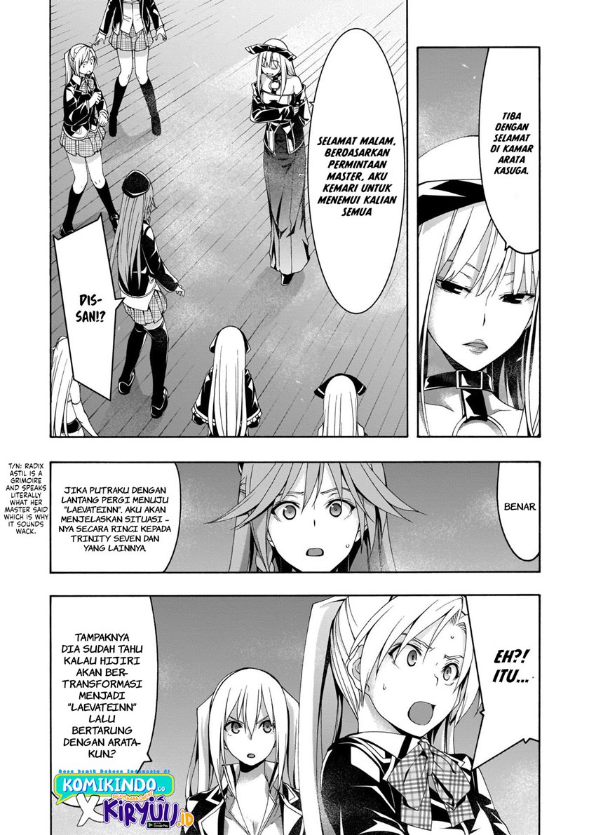 Trinity Seven Chapter 111 Gambar 9