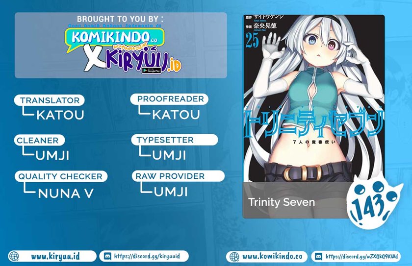 Trinity Seven Chapter 143 Gambar 1