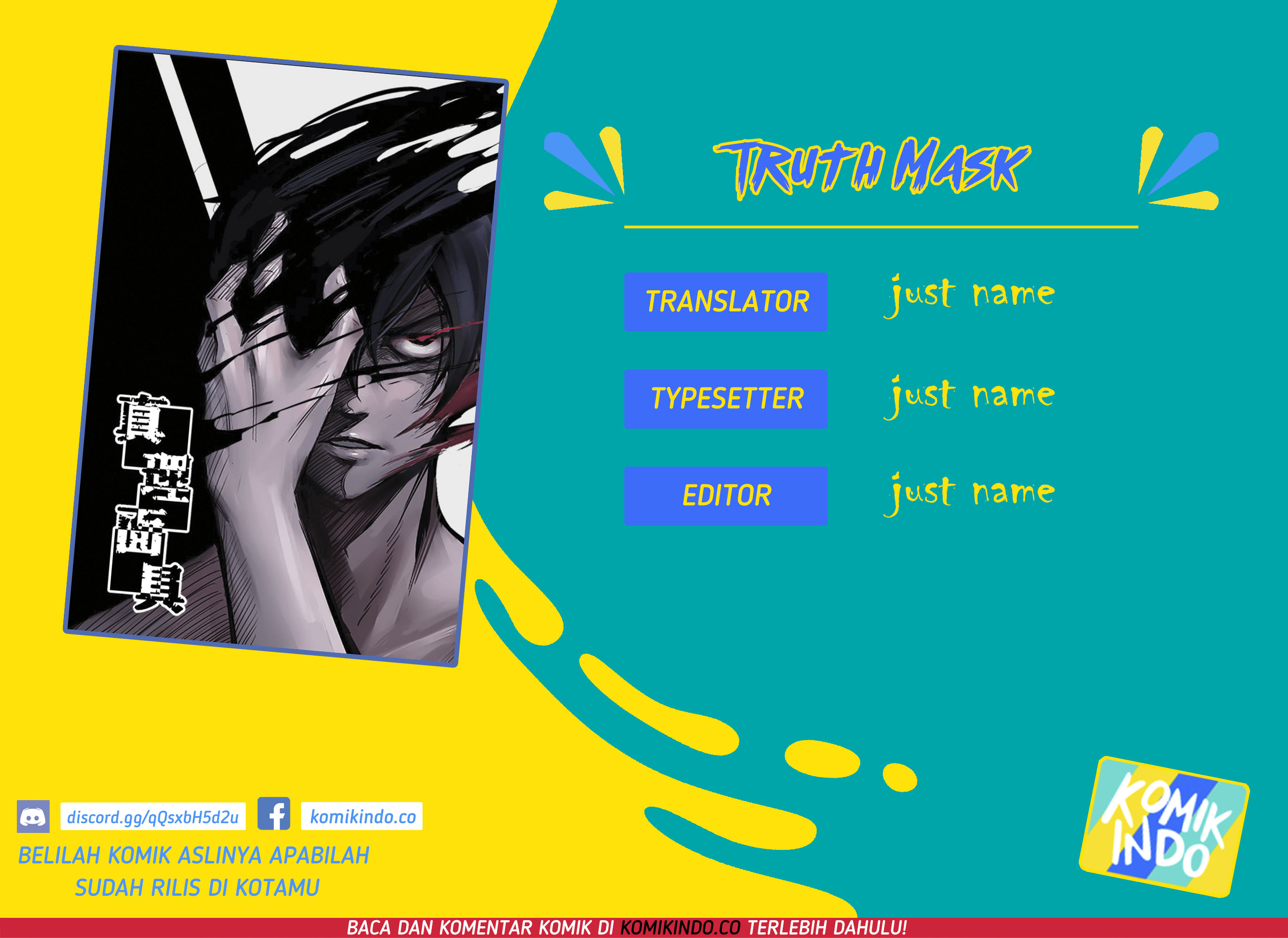 Truth Mask Chapter 01 Gambar 1
