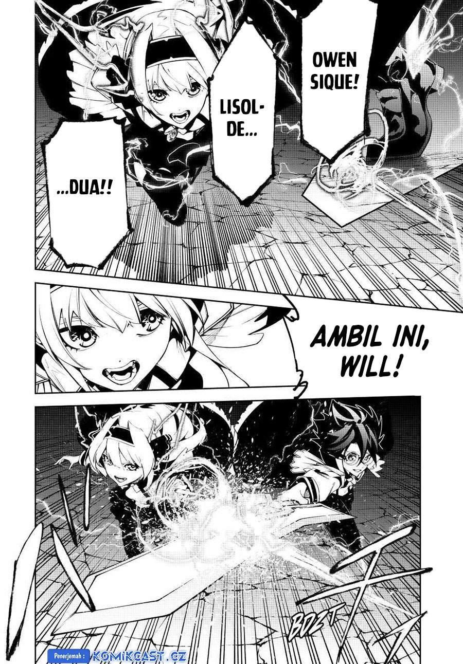 Tsue to Tsurugi no Wistoria Chapter 44 Gambar 23