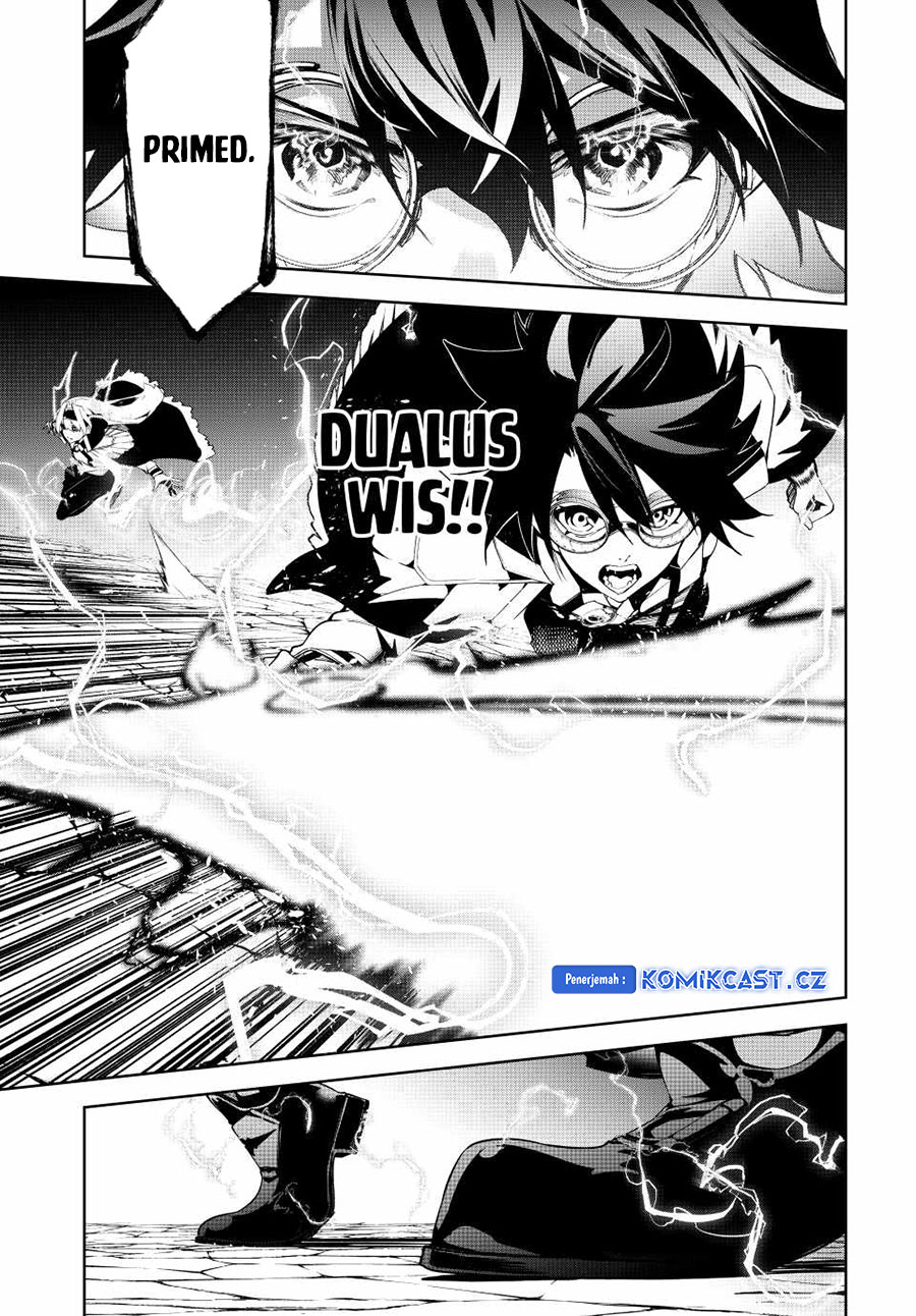 Tsue to Tsurugi no Wistoria Chapter 44 Gambar 24