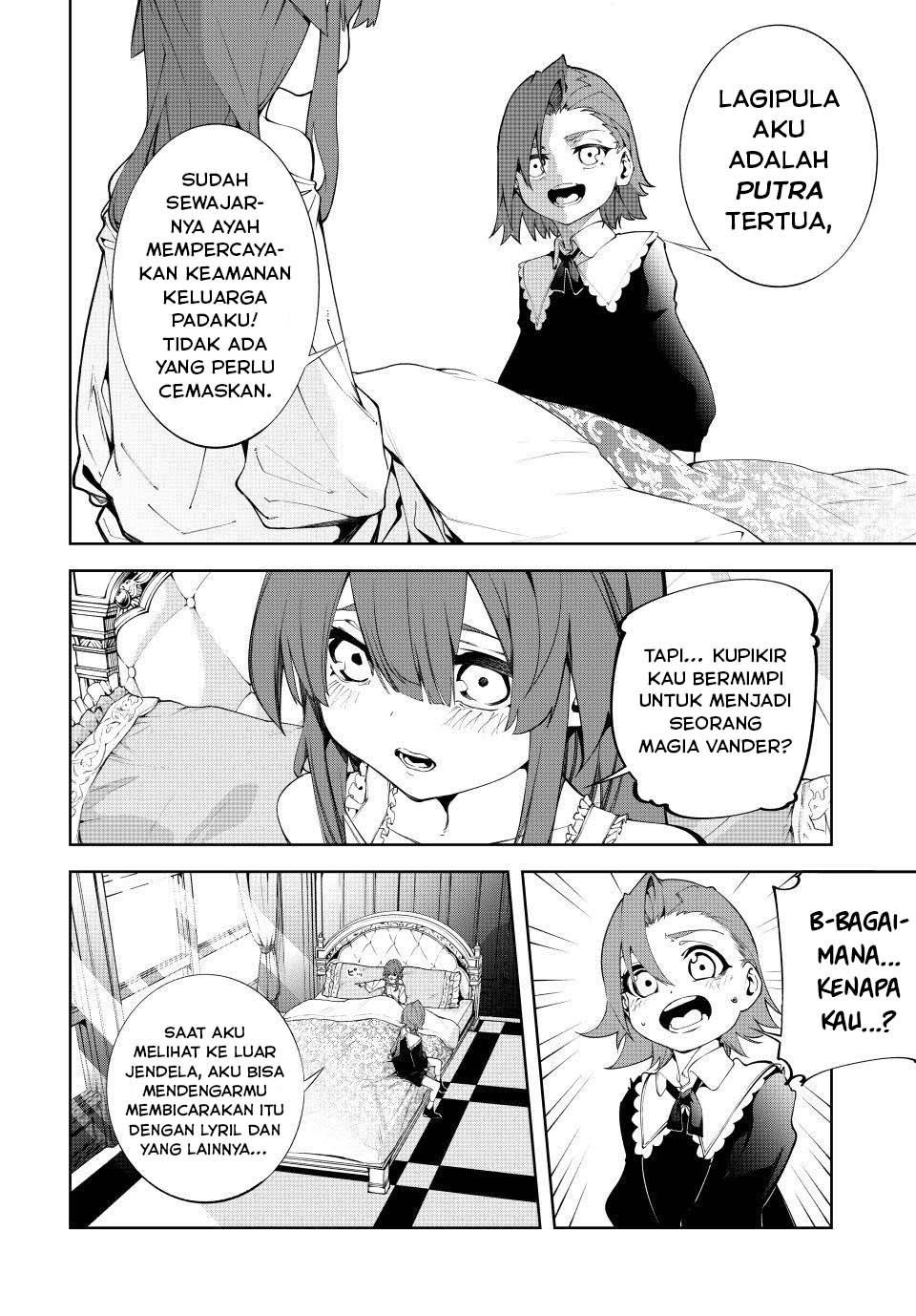 Tsue to Tsurugi no Wistoria Chapter 50 fix Gambar 8