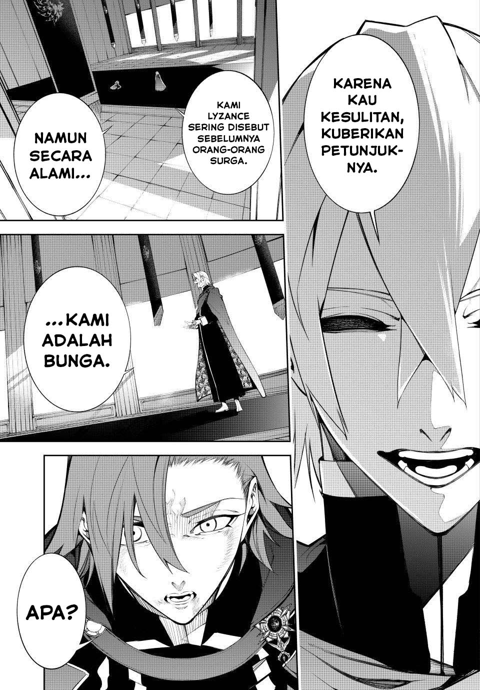 Tsue to Tsurugi no Wistoria Chapter 50 fix Gambar 23