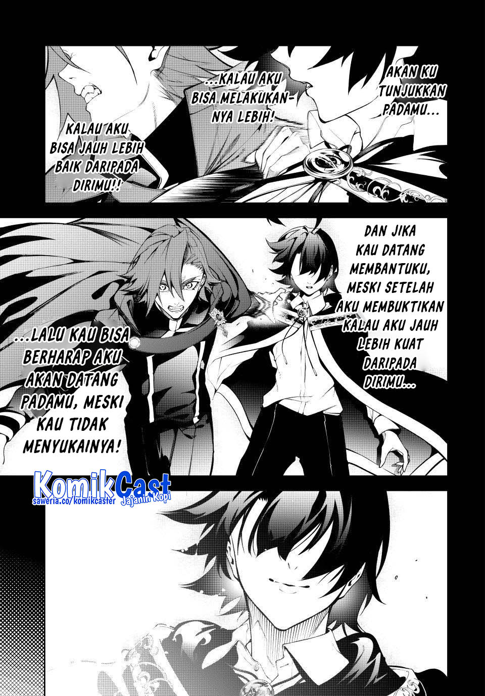 Tsue to Tsurugi no Wistoria Chapter 50 fix Gambar 33