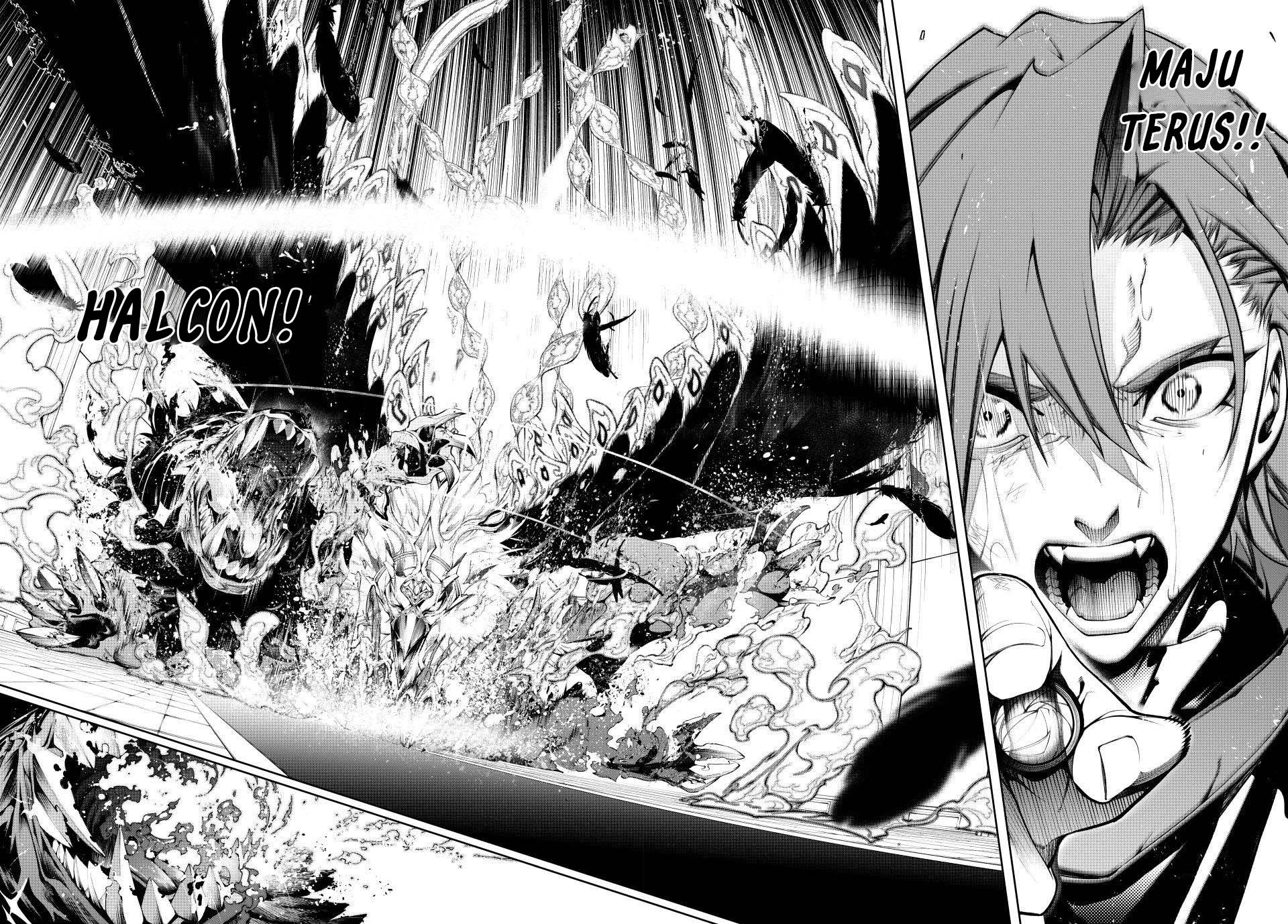 Tsue to Tsurugi no Wistoria Chapter 50 fix Gambar 39