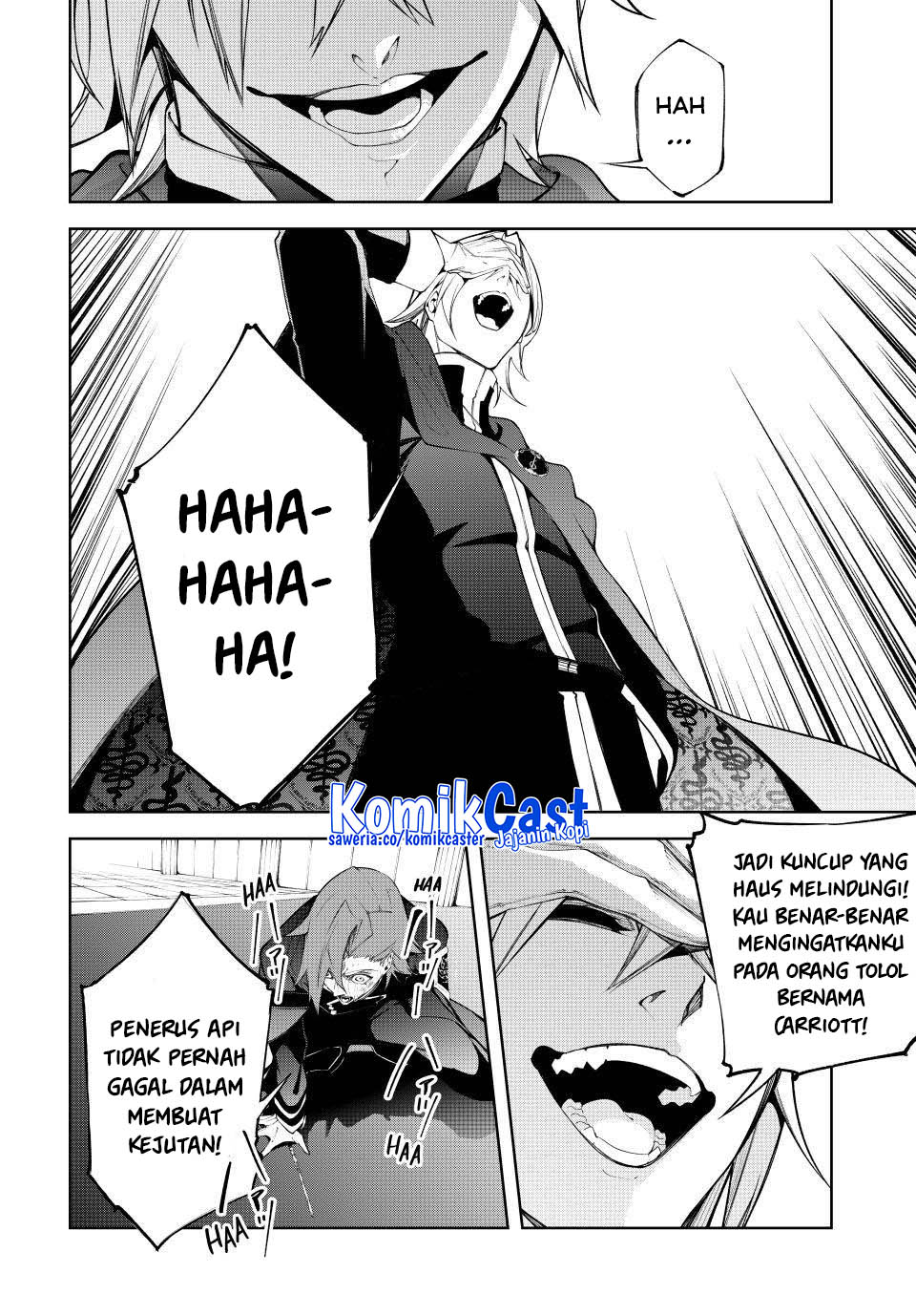 Tsue to Tsurugi no Wistoria Chapter 50 fix Gambar 40