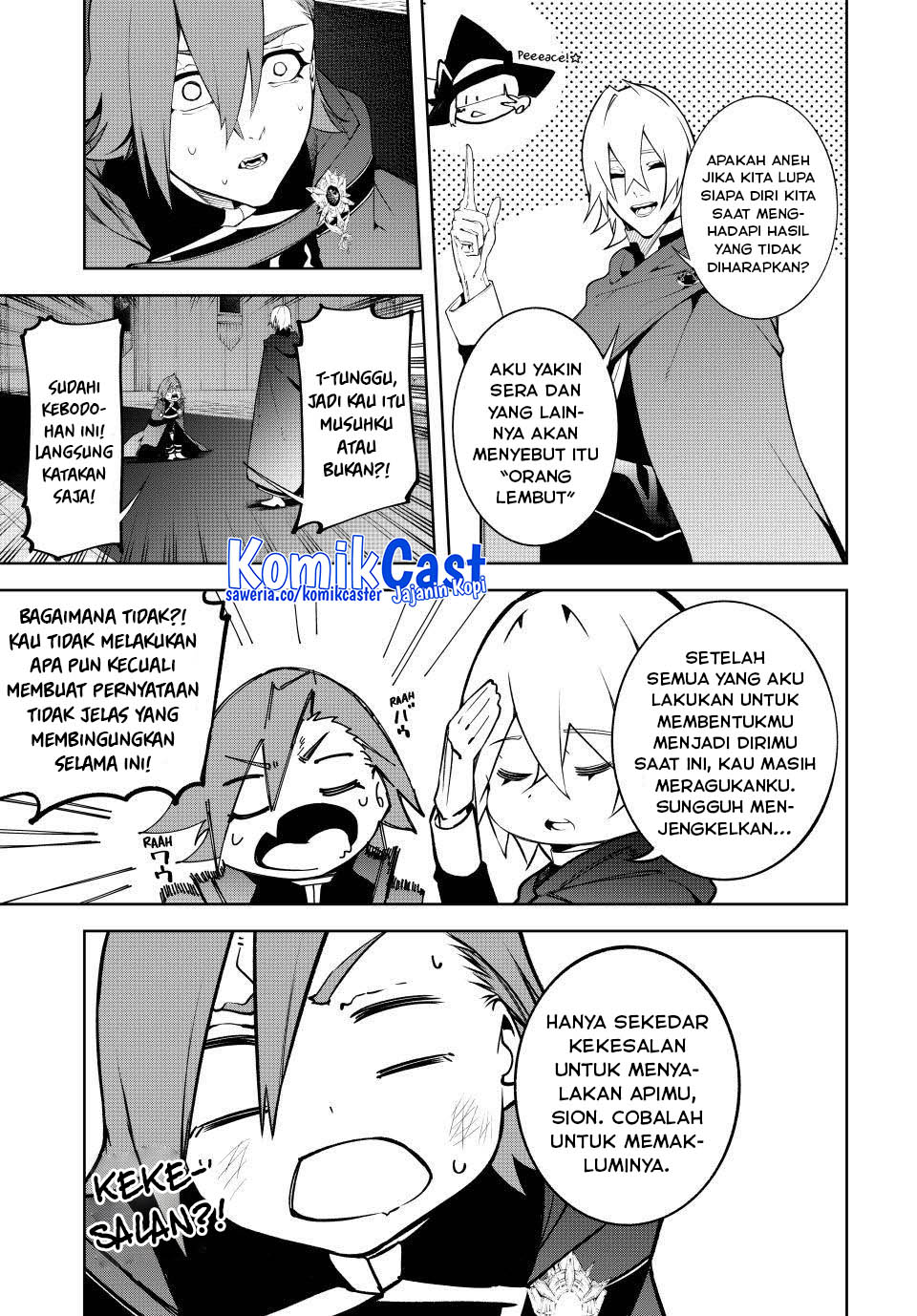 Tsue to Tsurugi no Wistoria Chapter 50 fix Gambar 43
