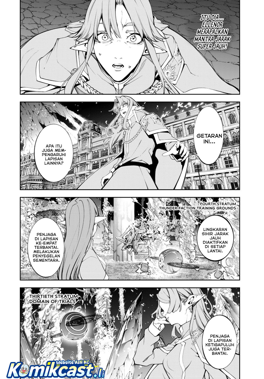 Tsue to Tsurugi no Wistoria Chapter 56 Gambar 6