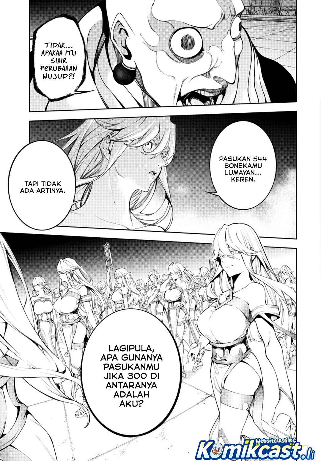 Tsue to Tsurugi no Wistoria Chapter 56 Gambar 17