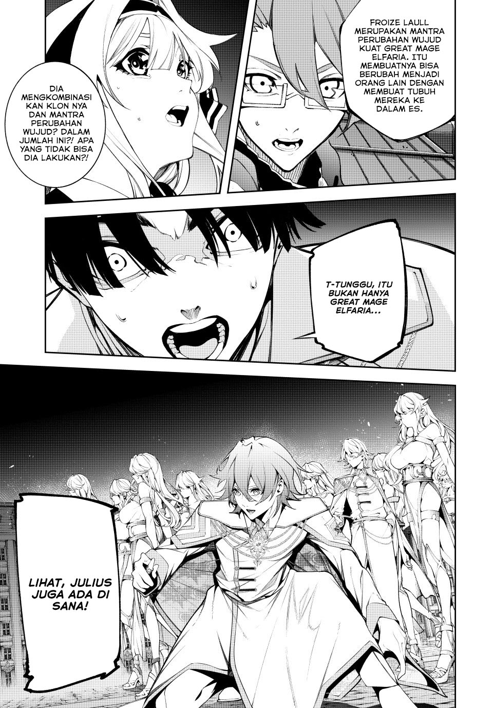 Tsue to Tsurugi no Wistoria Chapter 56 Gambar 19