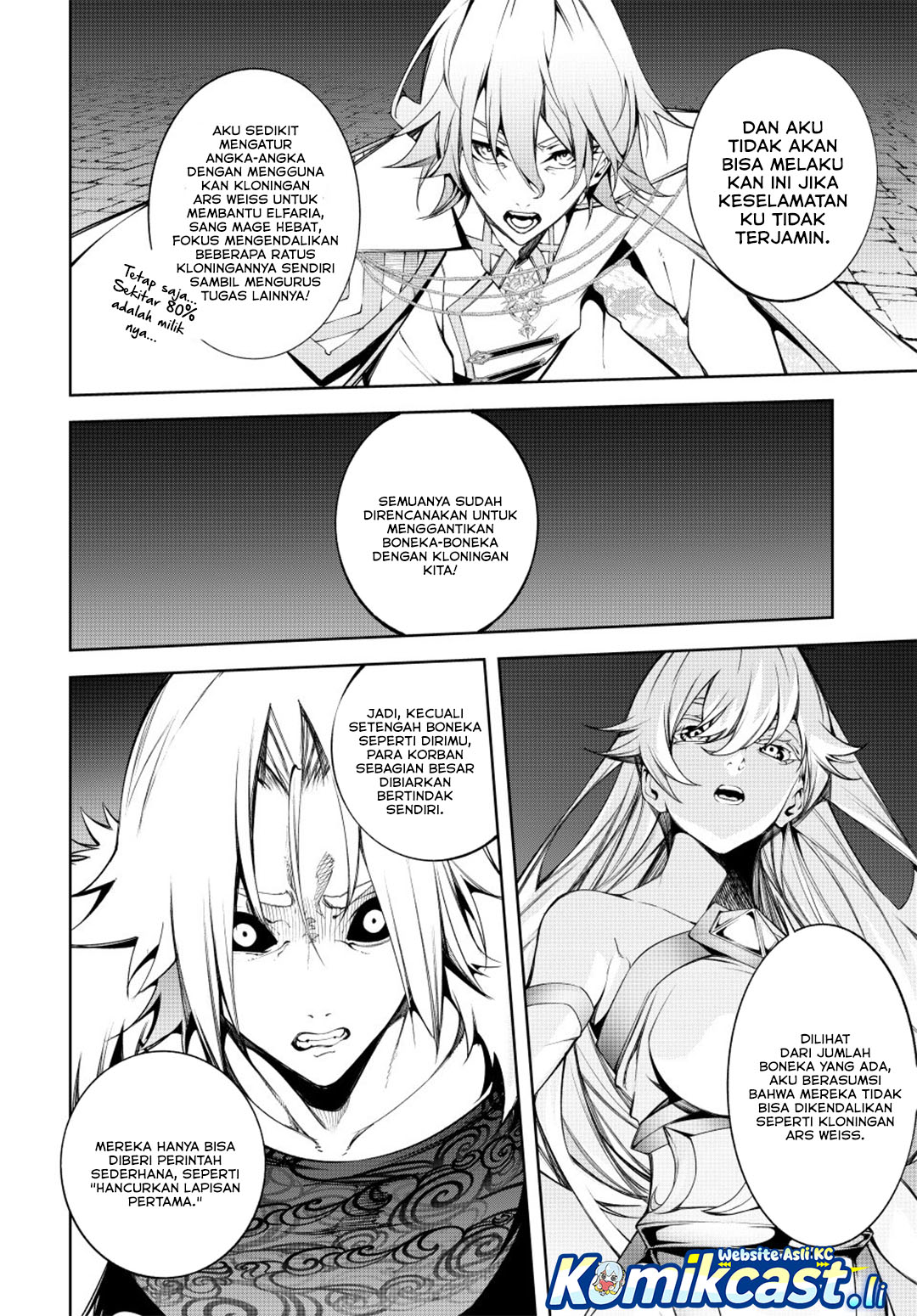 Tsue to Tsurugi no Wistoria Chapter 56 Gambar 20