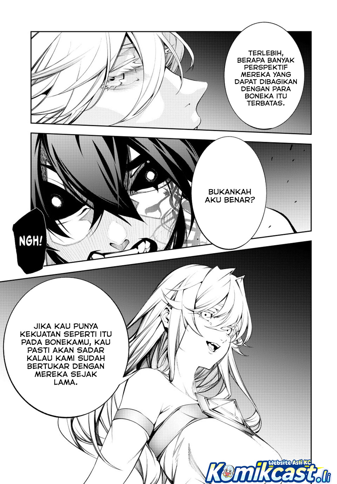Tsue to Tsurugi no Wistoria Chapter 56 Gambar 21