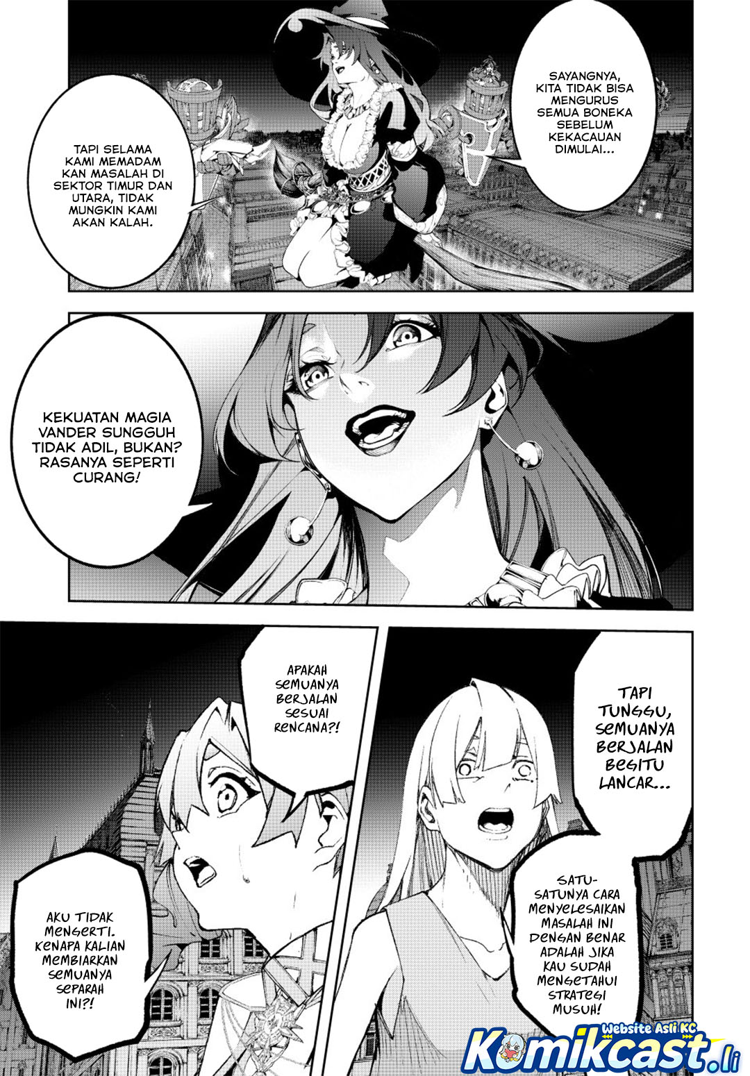 Tsue to Tsurugi no Wistoria Chapter 56 Gambar 23