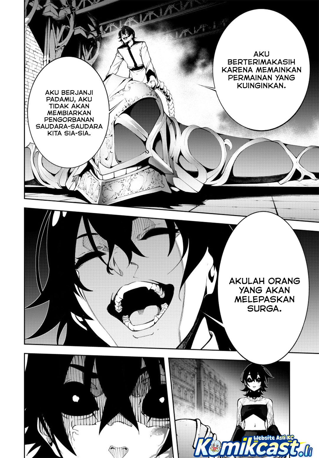 Tsue to Tsurugi no Wistoria Chapter 56 Gambar 36