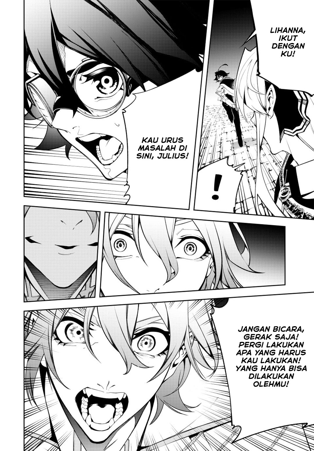 Tsue to Tsurugi no Wistoria Chapter 56 Gambar 40